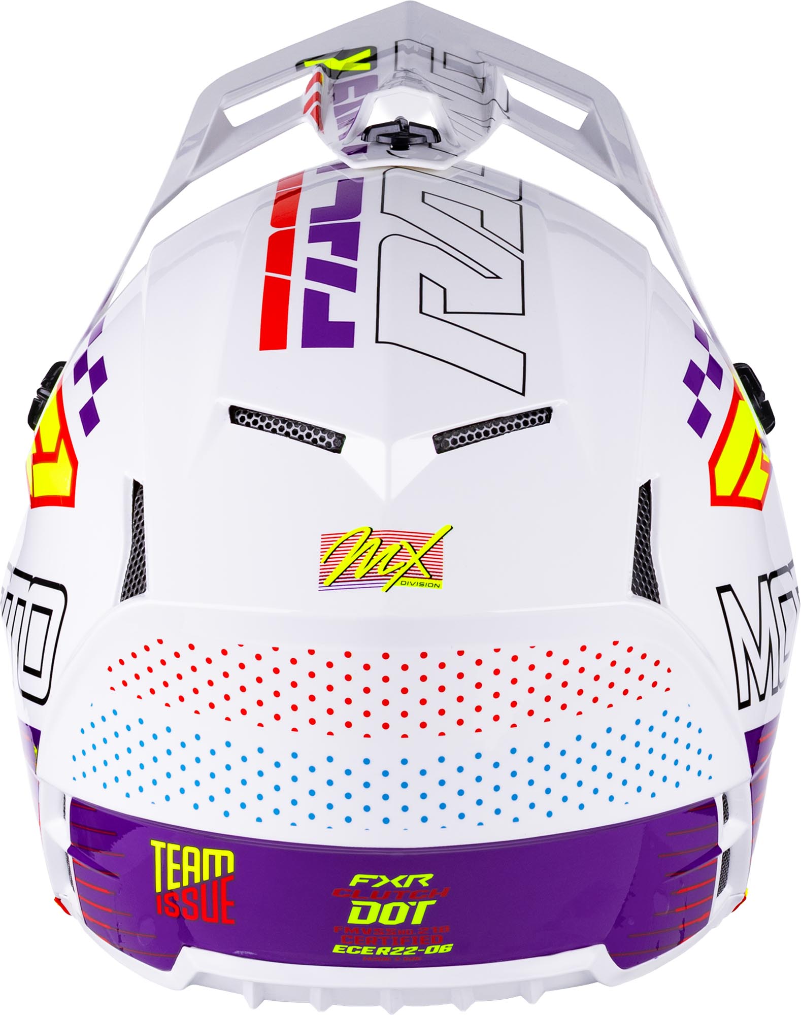 FXR Clutch Race Div Casco da motocross Multicolore S Figura 5