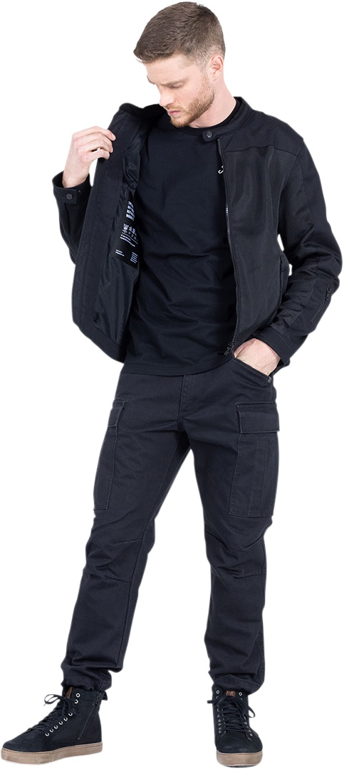 John Doe Aero Mesh Black perforated Motorcycle Textile Jacket M Figure 10