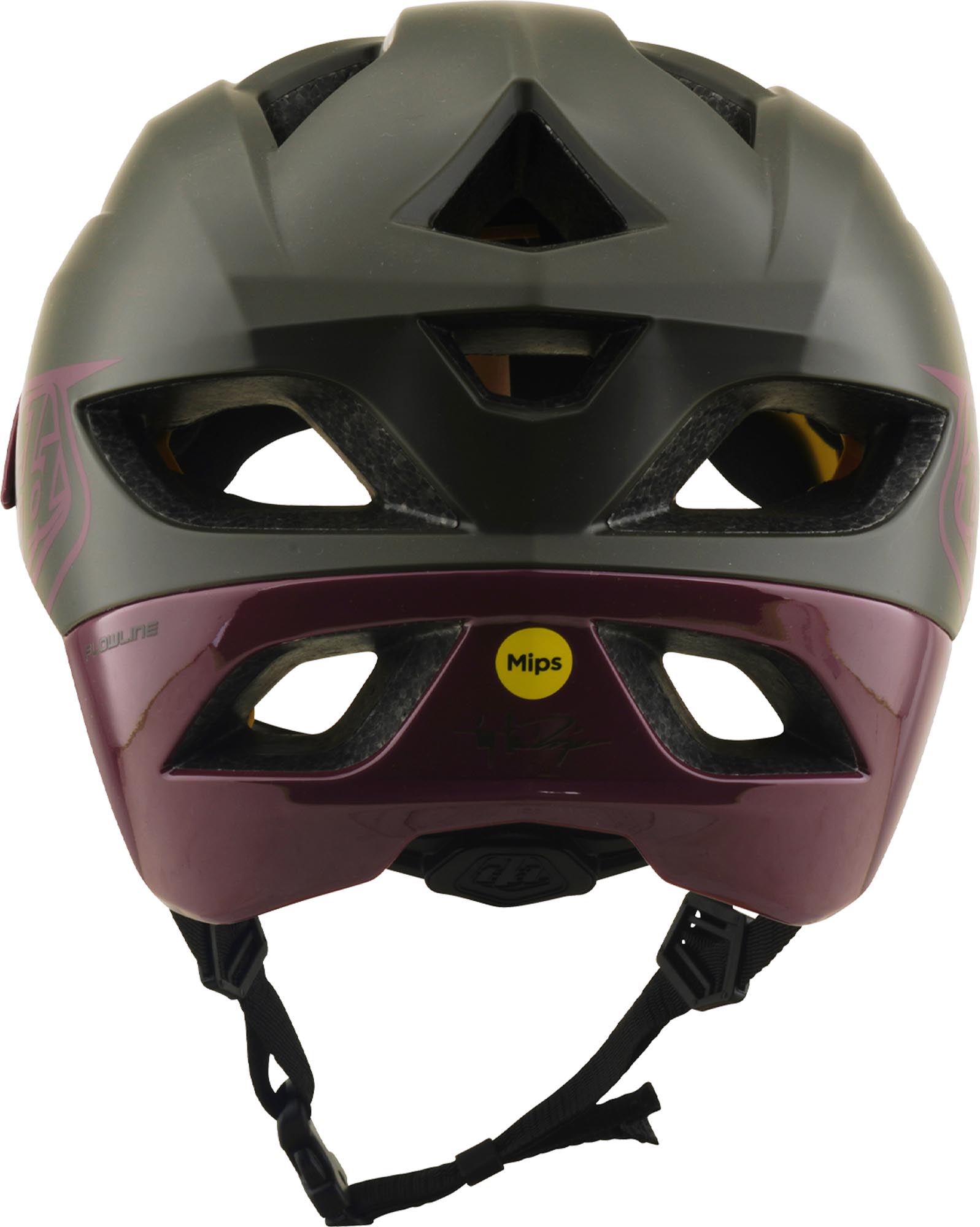 Troy Lee Designs Mips Flowline Point Cykel Hjälm Olivmatta XS-S (53/56) Figur 5