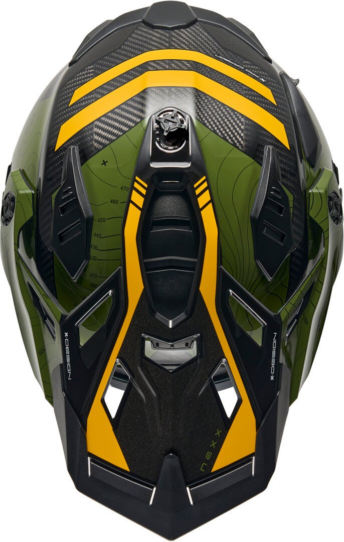 Nexx X.WED 3 Furka Carbon Casque de motocross Vert/jaune M (57/58) Figure 2