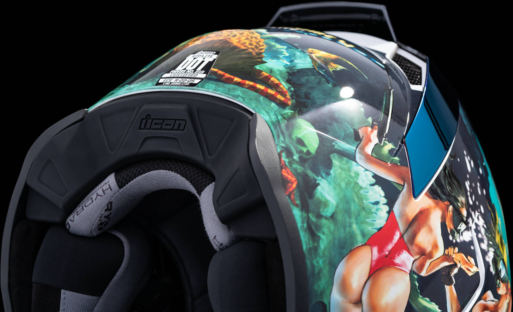 Icon Airflite Pleasuredome 4 Helm XXL (63/64) Abbildung 11