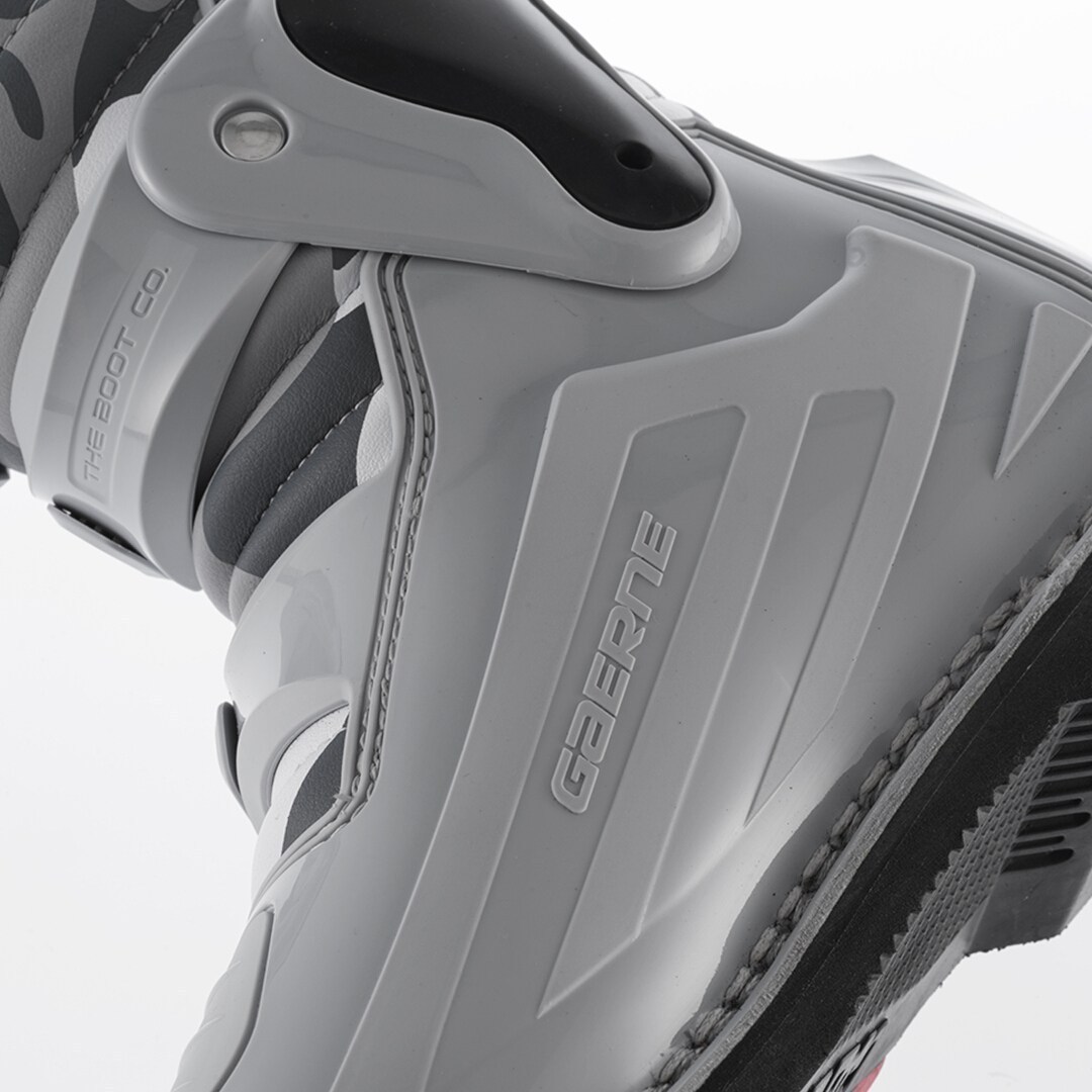 Gaerne Fastback Endurance Motocross Stiefel hellgrau/dunkelgrau 45 Abbildung 5