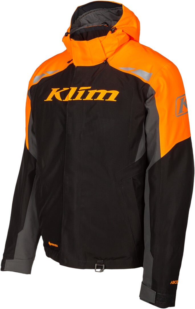 Klim Rift Снегоходно яке Черно/оранжево 3XL Фигура 1