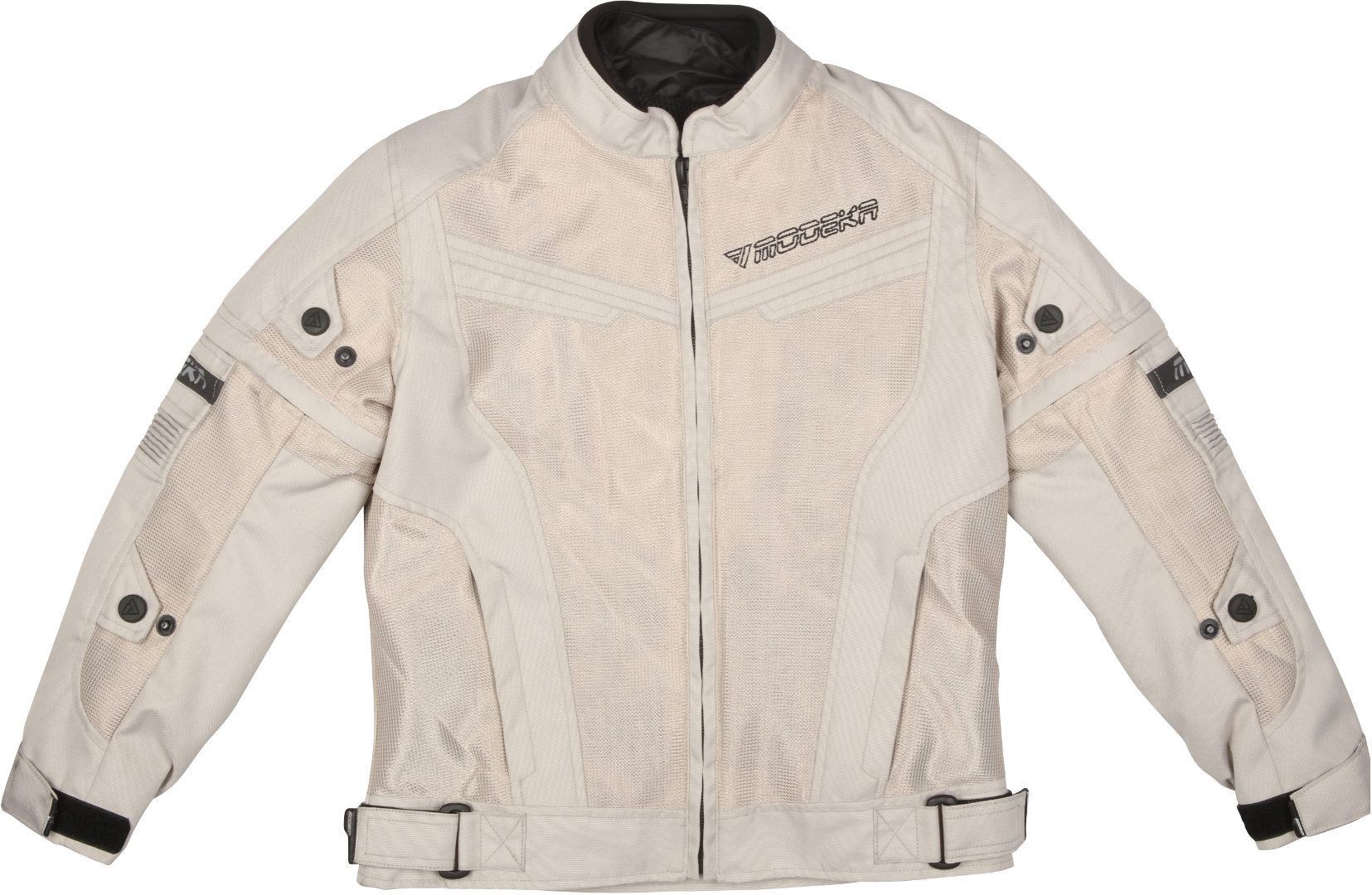 Modeka X-Vent Veste textile de moto pour enfants Gris clair 140 Figure 1