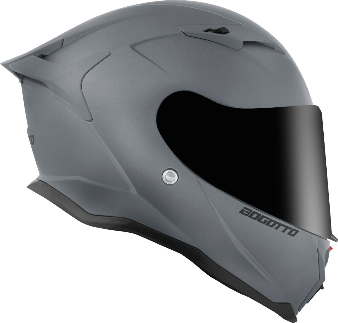 Bogotto H153 BT Bluetooth Helm hellgrau matt L Abbildung 2
