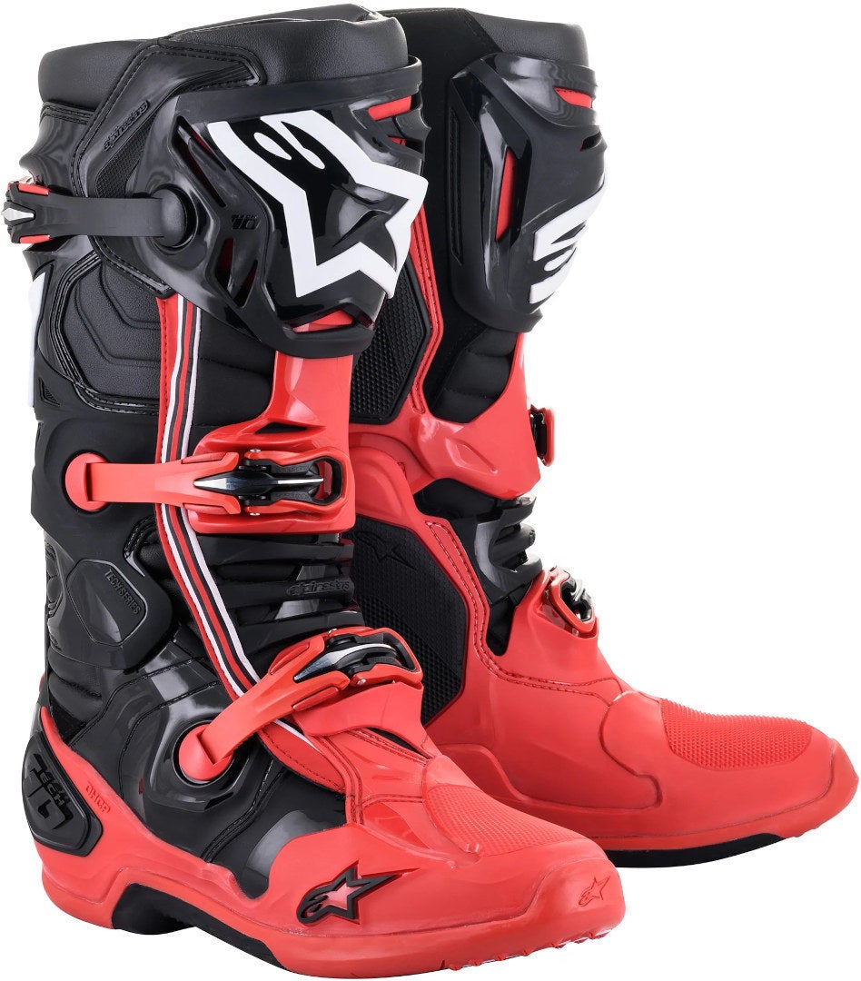 Alpinestars Tech 10 Motocross Boots red/black/white 10 (44,5) Figure 1