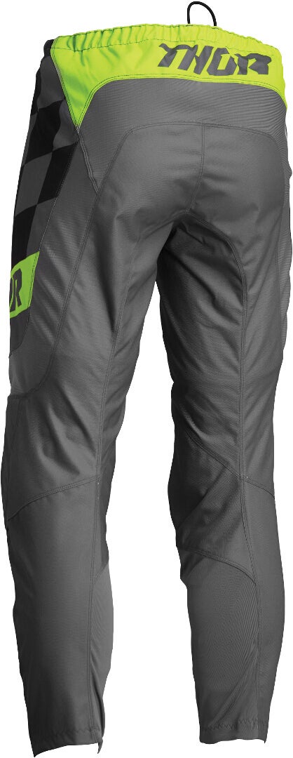 Thor Sector Birdrock Jugend Motocross Hose hellgrau/grün 20 Abbildung 2