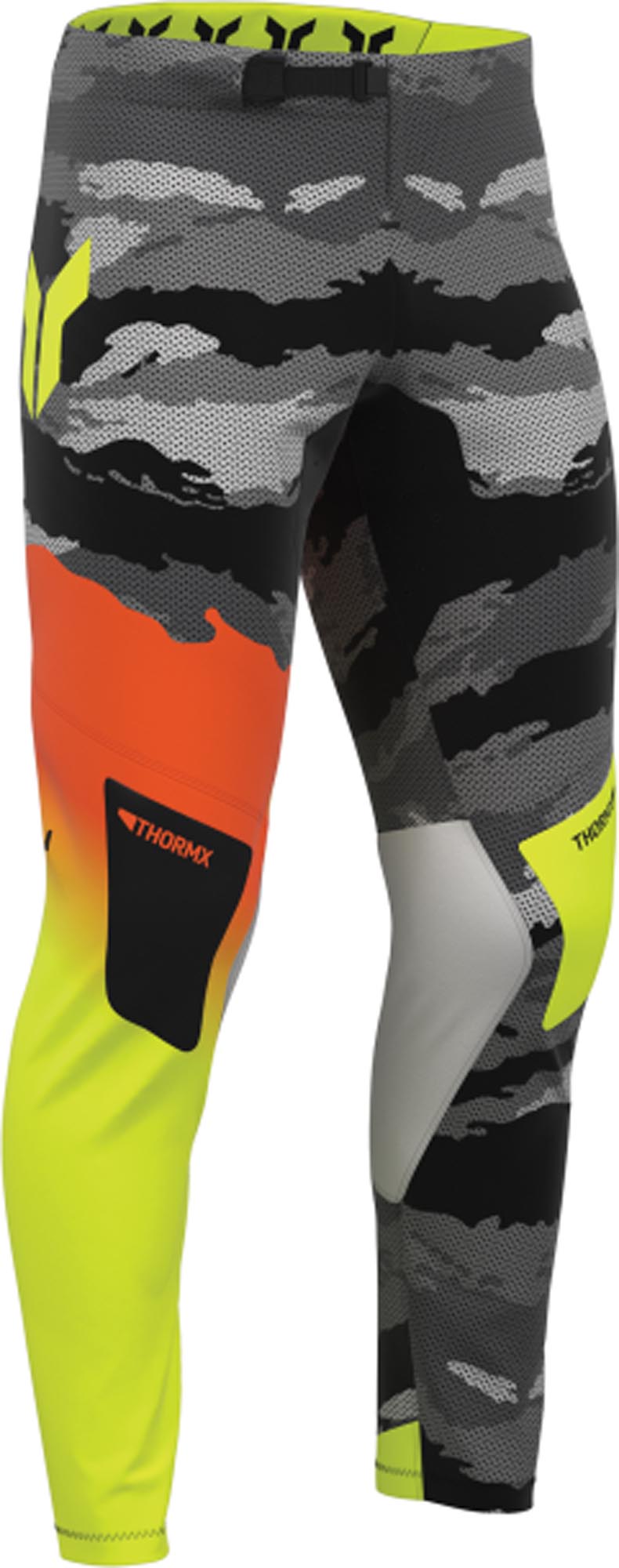 Thor Sportmode Recon Motocross hlače črno/rumeno 36 Slika 4