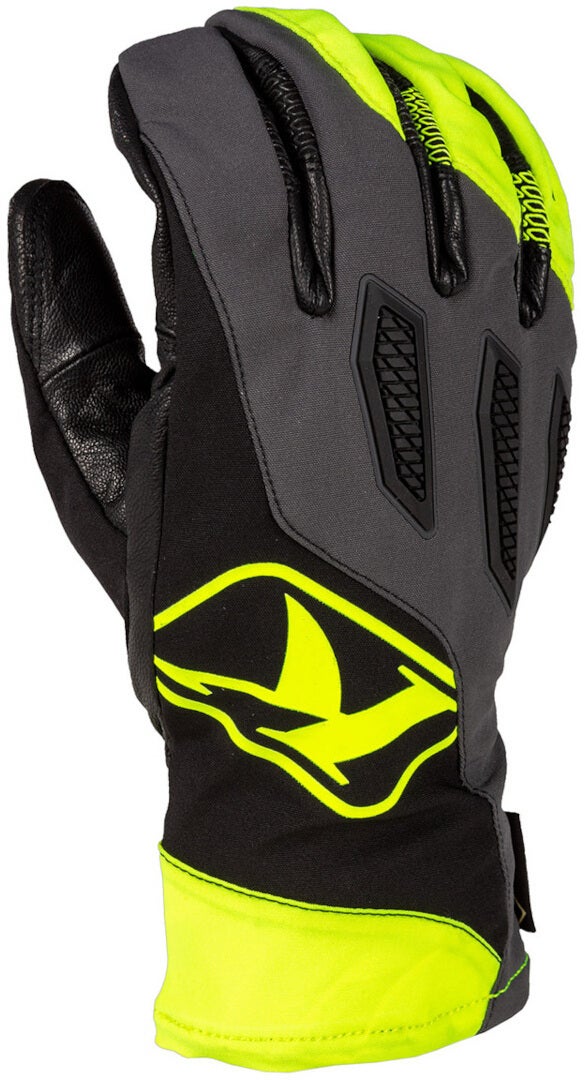 Klim Spool Guanti da motocross nero/grigio/giallo L Figura 1