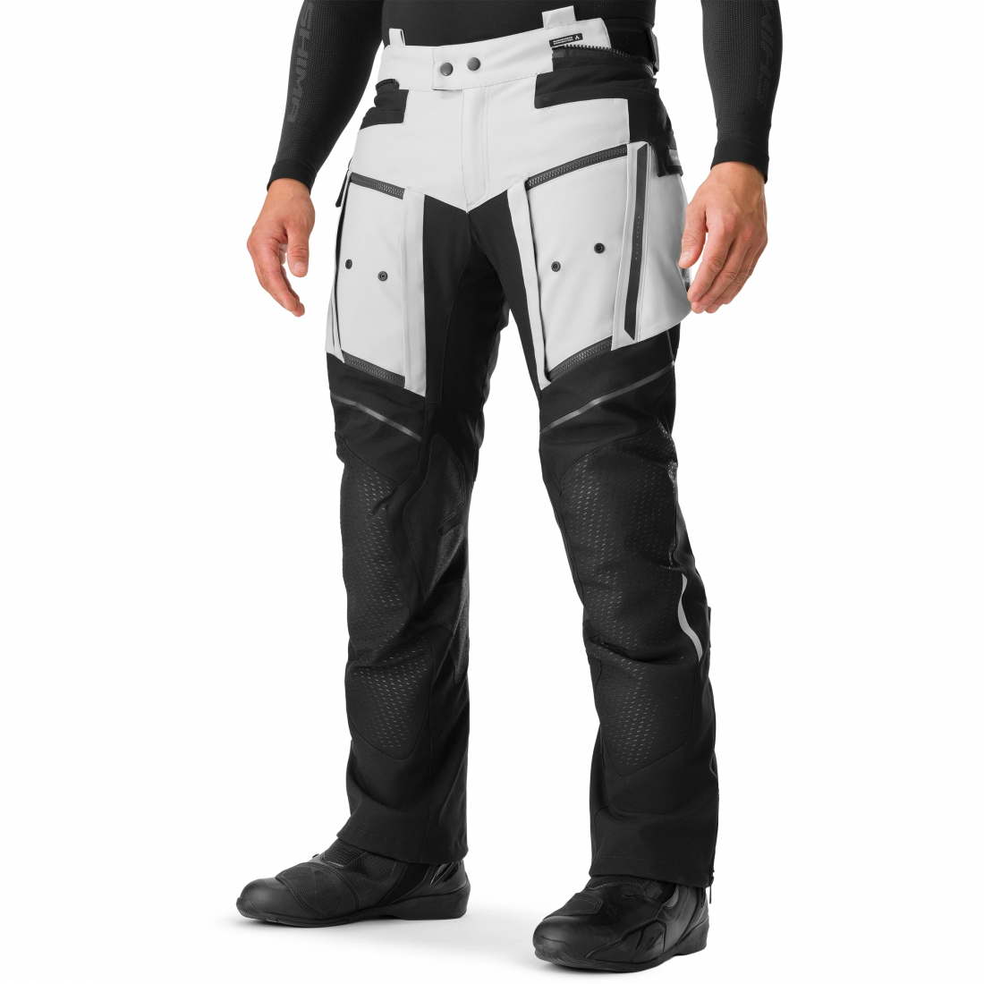 SHIMA Hero 3.0 Pantaloni tessili per motociclette nero/grigio M Figura 3