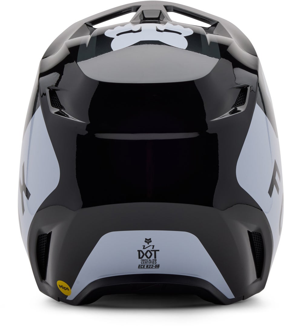 FOX V1 Lean MIPS Casco da motocross giovanile nero Y/M (51/52) Figura 3