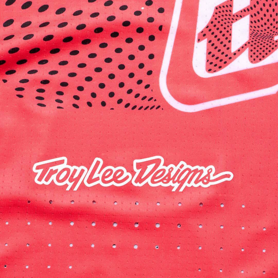 Troy Lee Designs SE Ultra Optic Motocross Jersey weiß/pink/schwarz M Abbildung 8