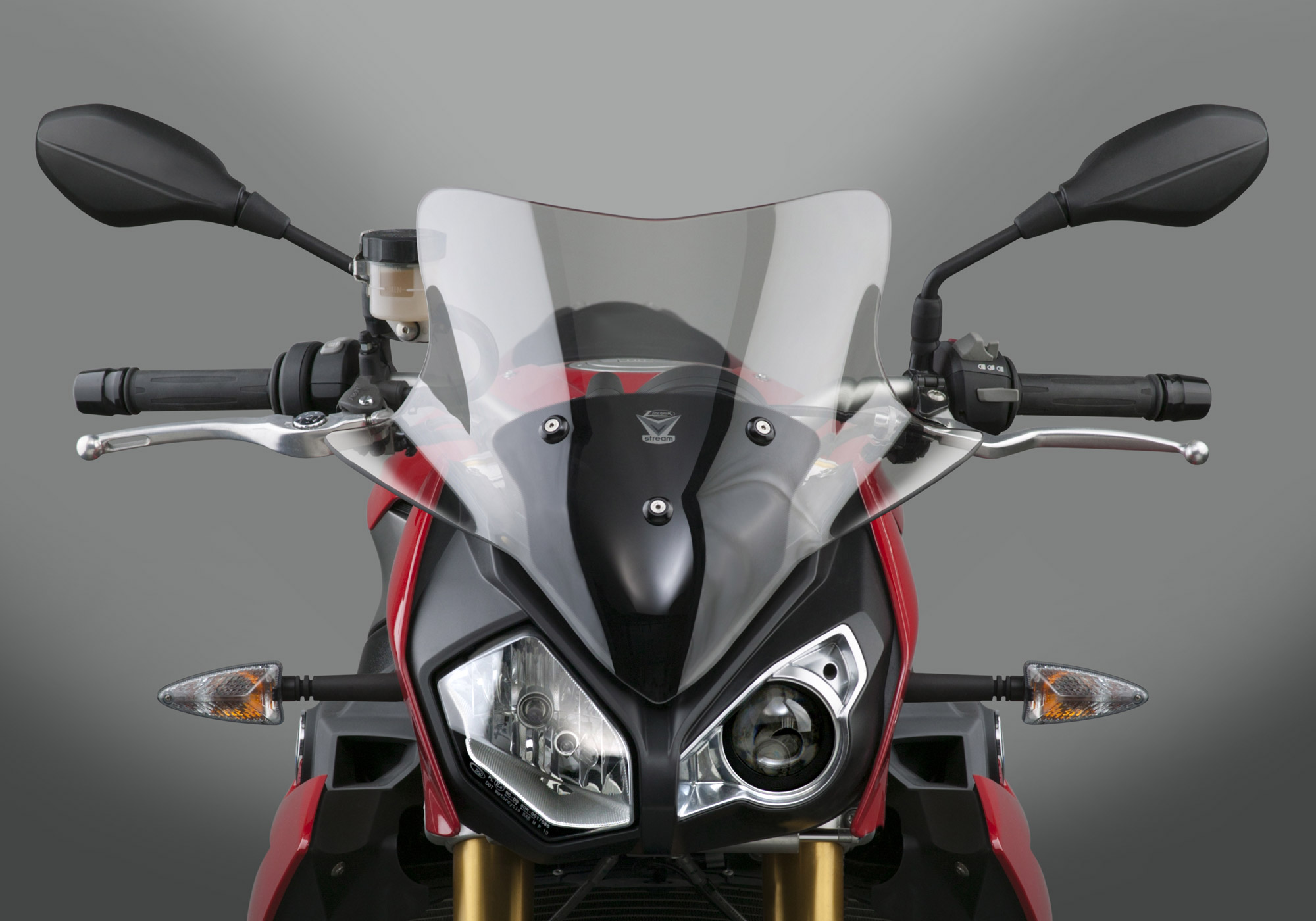 Parbrizul ZTECHNIK VStream Sport Touring Lexan® policarbonat Quantum acoperit Figura 1