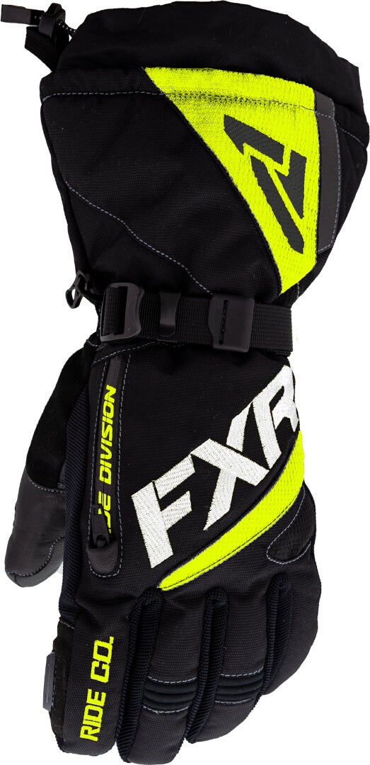 FXR Fuel Snescooter handsker sort/gul S Figur 1