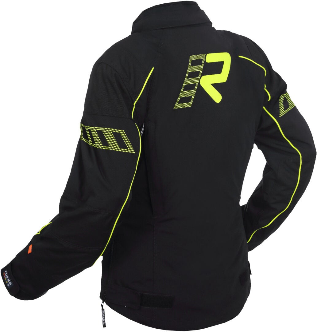 Rukka Comforina GTX Giacca tessile moto da donna nero/giallo 40 Figura 2