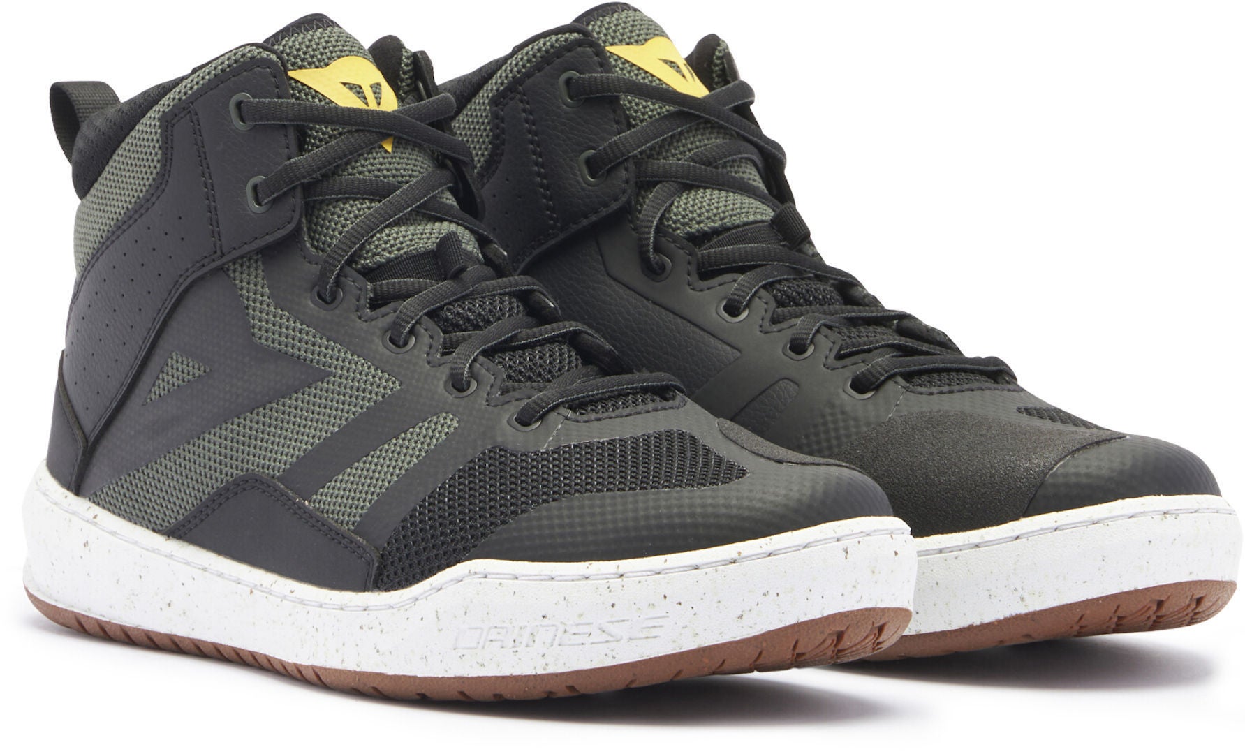 Dainese Suburb Air Motorrad Schuhe schwarz/grün/gelb 44 Abbildung 1