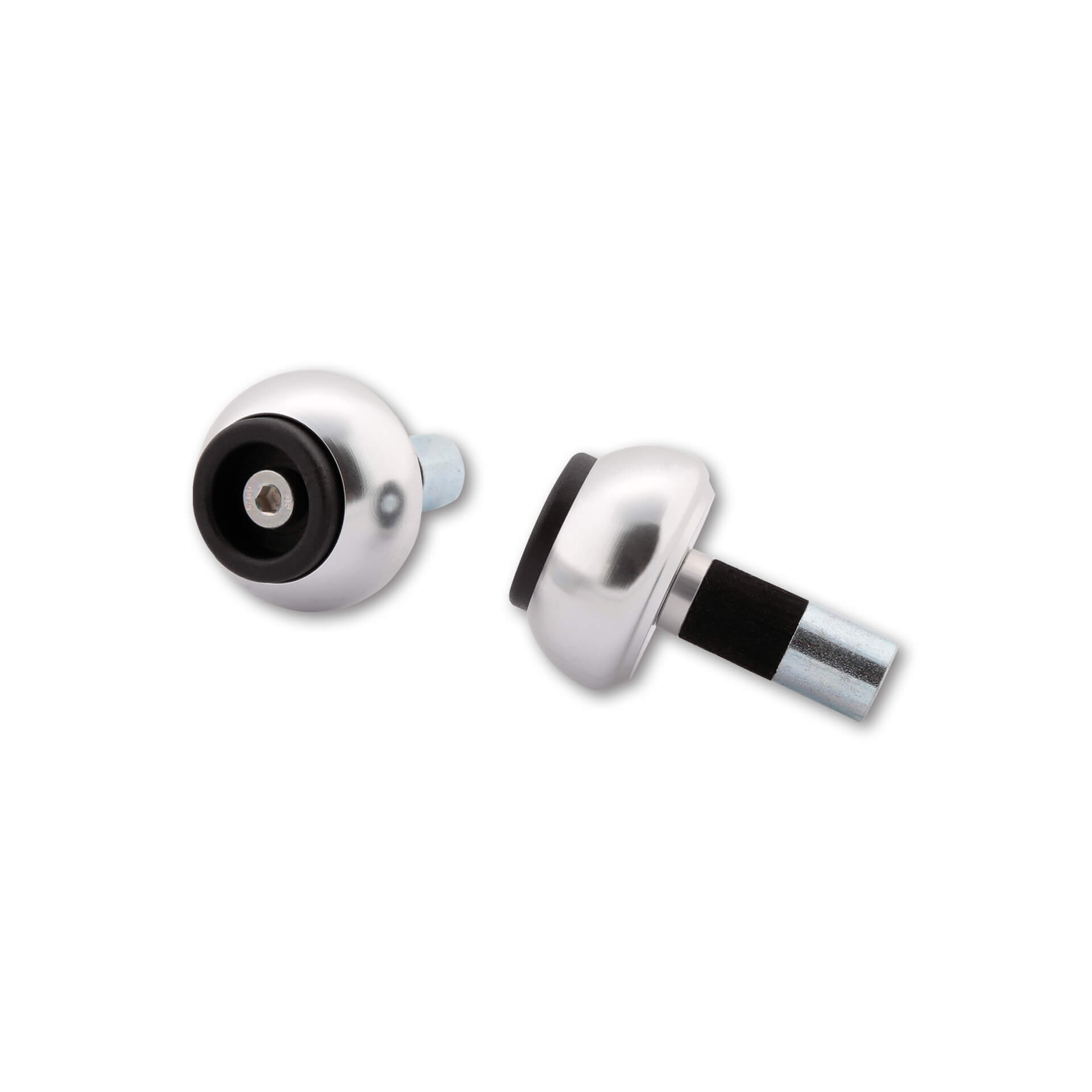 LSL Lenkergewichte CRASH BALLS Classic, Ø 18 mm, Alu Silver Figure 2