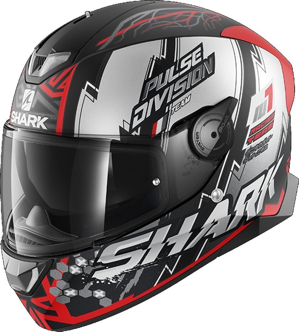 Shark Skwal 2.2 Noxxys Helm schwarz matt/rot M (57/58) Abbildung 1
