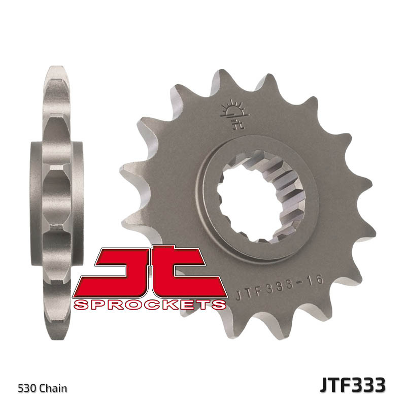 JT-DRIVHJUL Standard stålkedjehjul 333 - 530 Figur 1