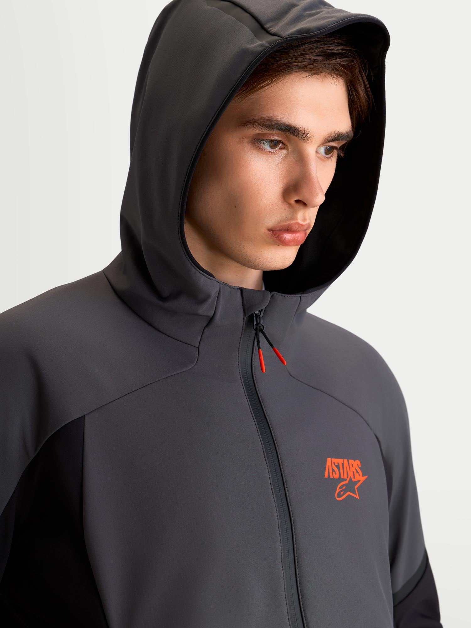 Alpinestars Aeroshel impermeabile Giacca tessile moto nero/grigio scuro 4XL Figura 9