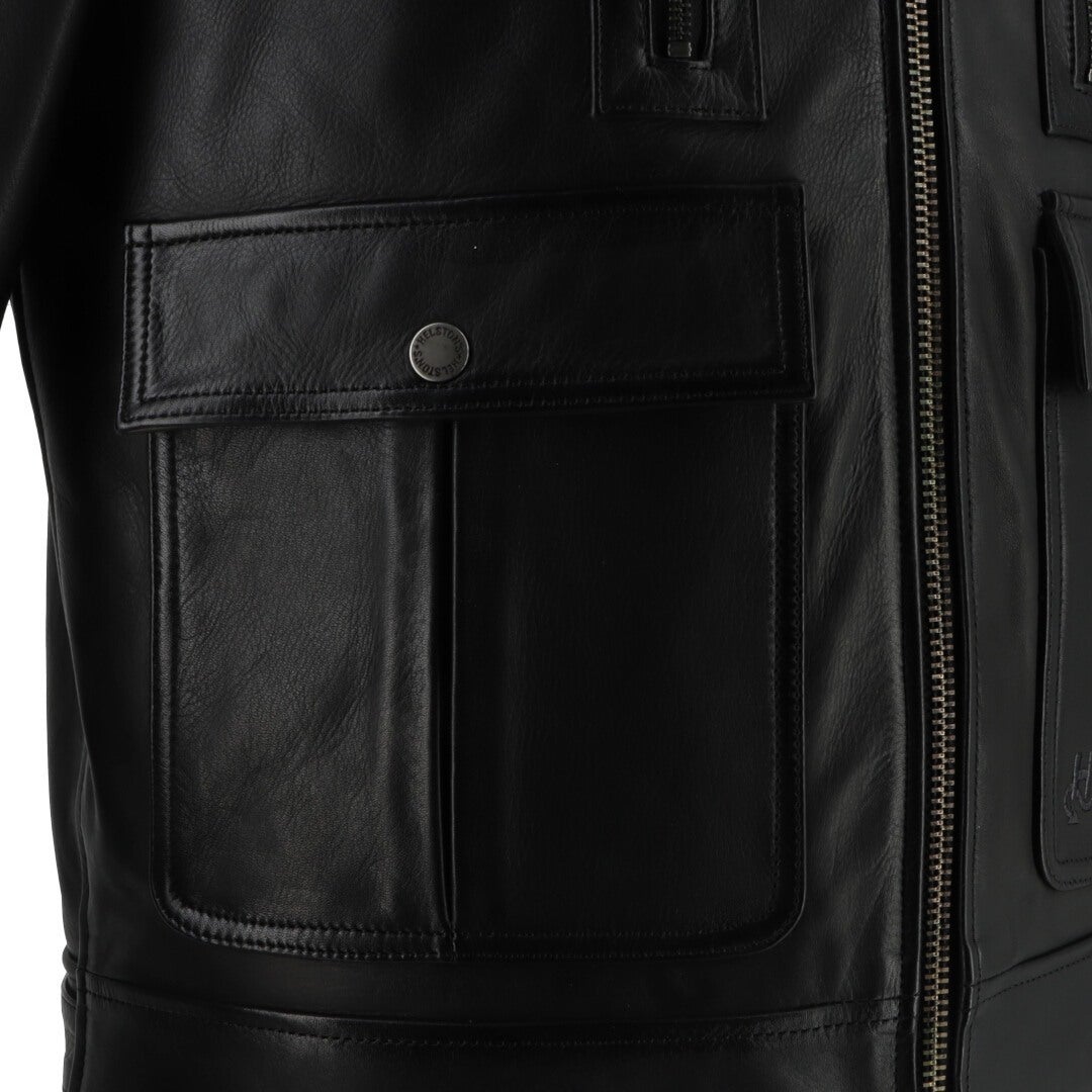 Helstons Downtown Motorcycle Leather Jacket black XXL Figure 6