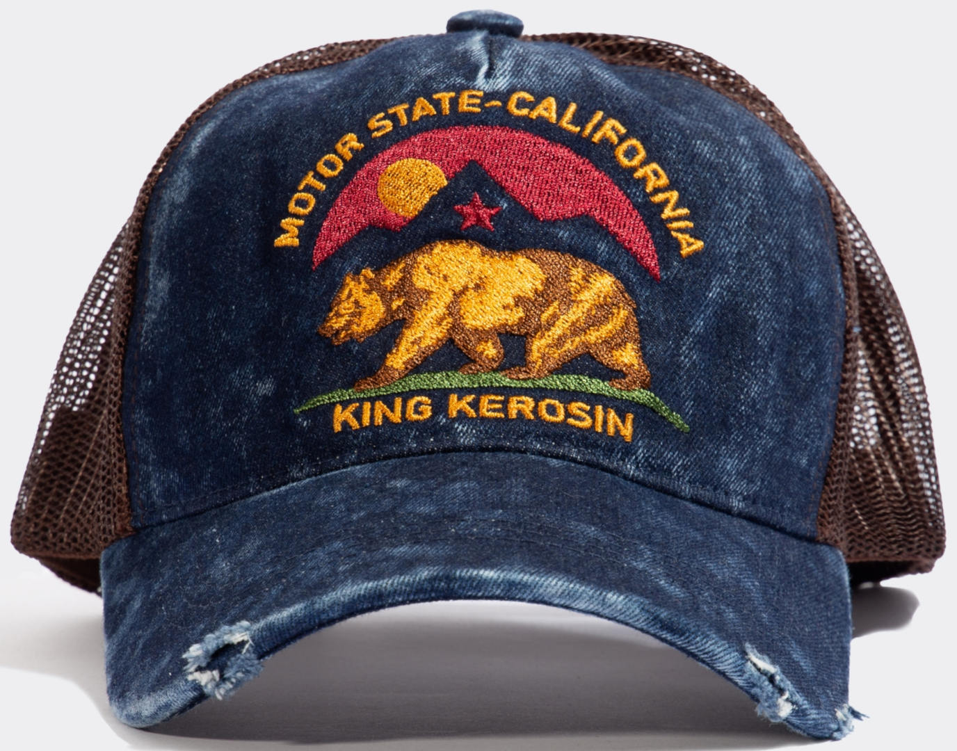 King Kerosin Motor State California Trucker berretto Figura 2