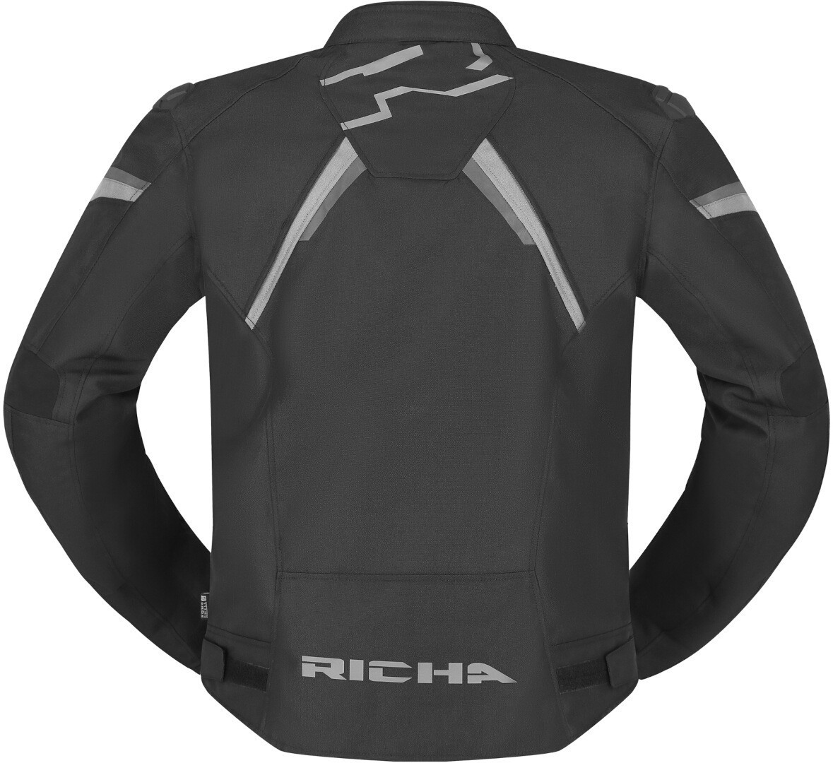 Richa Gotham 3 WP waterproof Motorcycle Textile Jacket black M Figure 3
