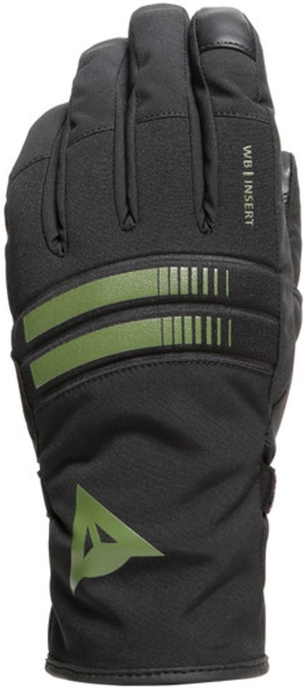 Dainese Plaza 3 D-Dry Damer Motorcykel Handsker sort/grøn L Figur 7