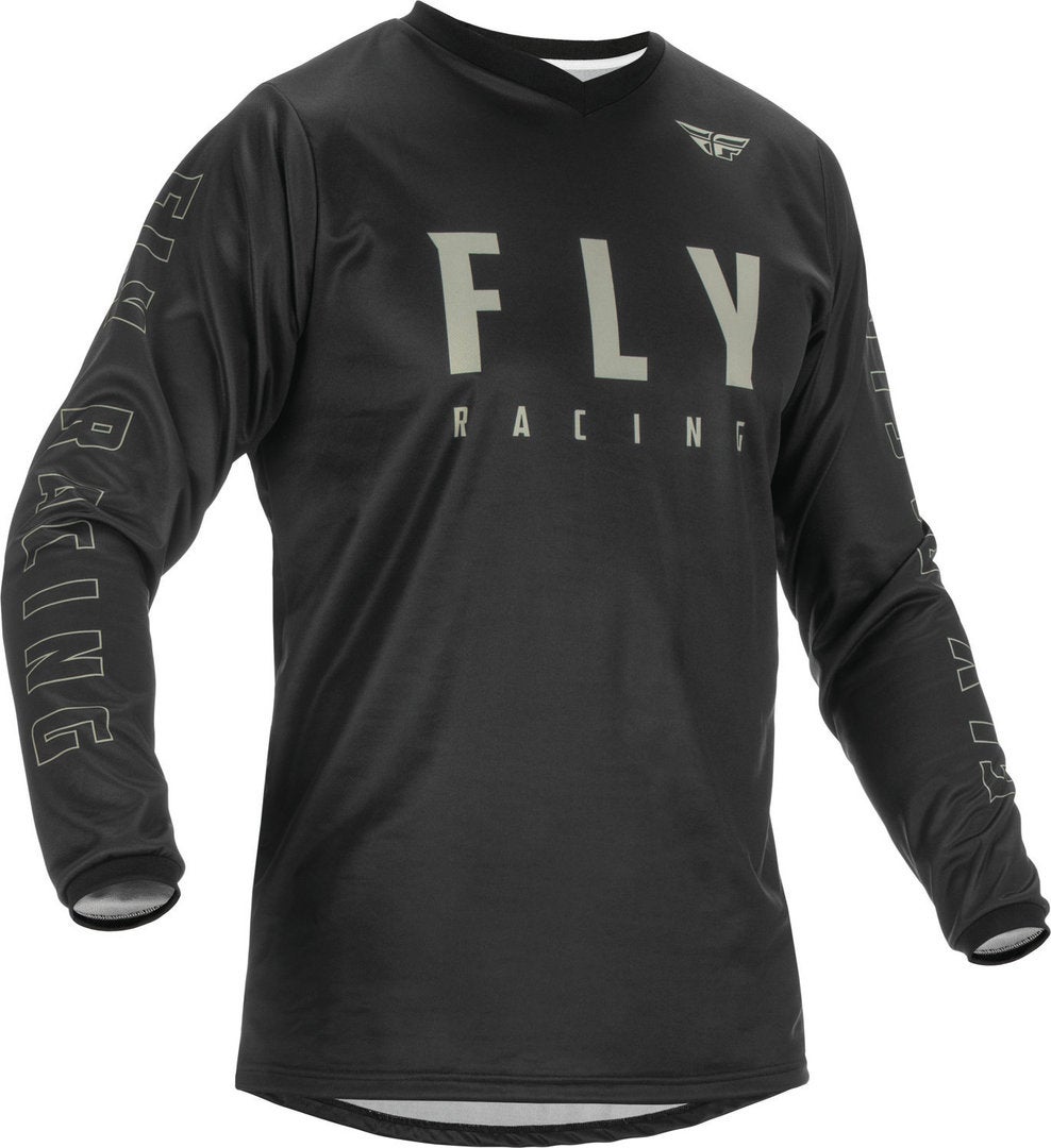 Fly Racing F-16 Motocross Jersey sort/grå M Figur 1