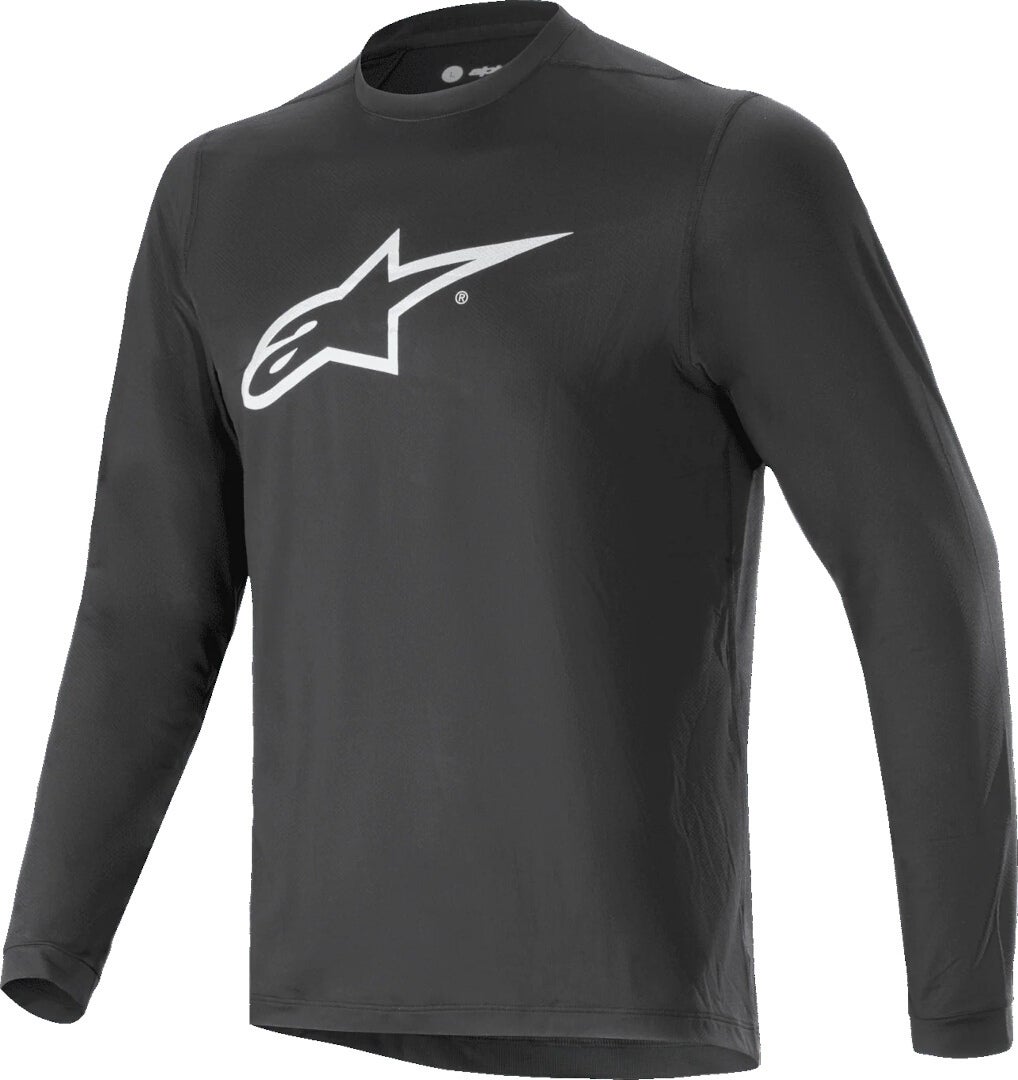 Alpinestars Men's Black A-Dura Astar Long Sleeve Bicycle Jersey