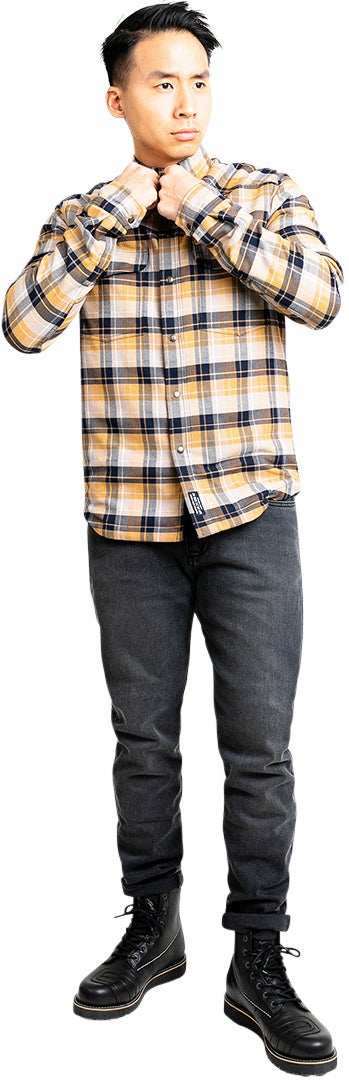 John Doe Dylan Mono Motorcykel Jeans Sort vask 28 L32 Figur 11