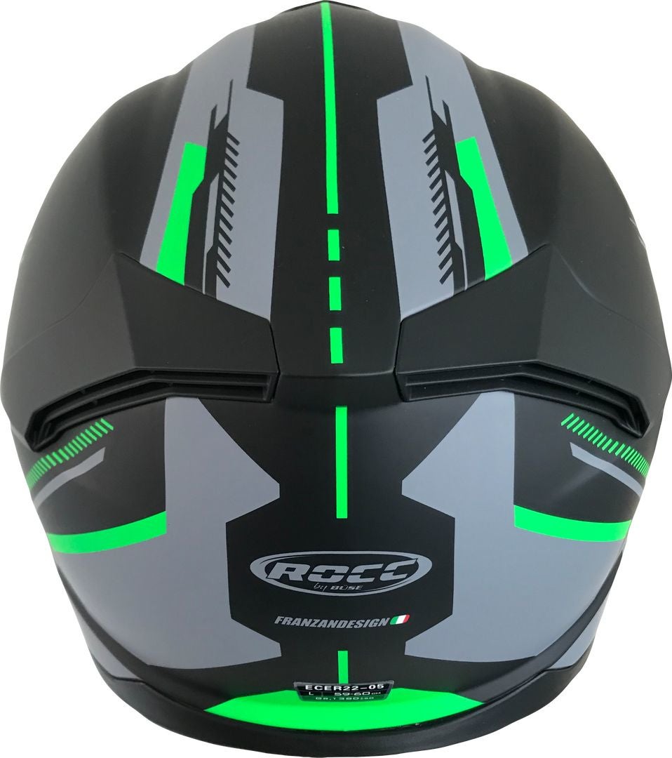 Rocc 861 Helmet black matt/green L (59/60) Figure 2