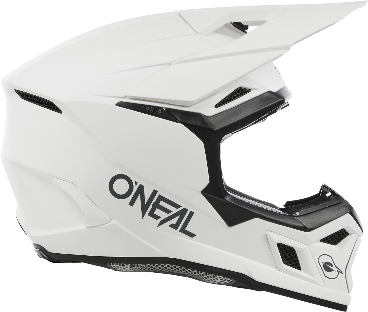 Oneal 3SRS Solid Casco Motocross bianco opaco XL (61/62) Figura 5
