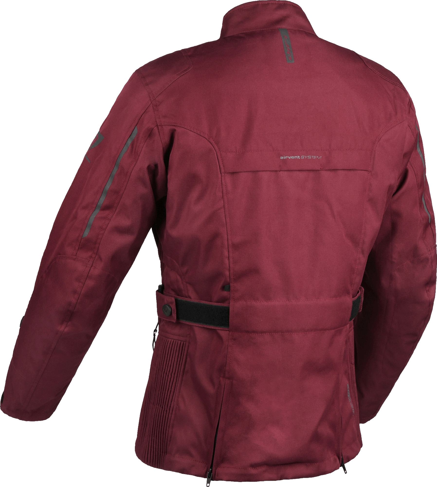 DIFI Pearl Aerotex imperméable dames moto textile veste Rouge bordeaux 2XL Figure 2