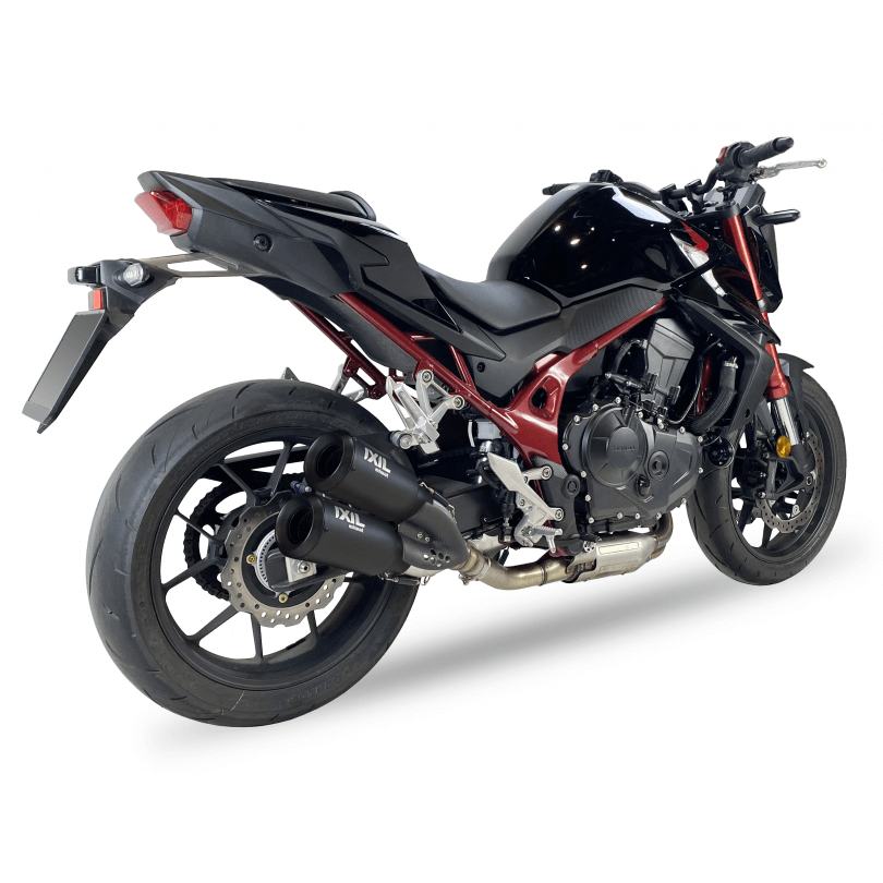 IXIL 2RC/2RB SLIP ON - RACE XTREM doubleexit Endschalldämpfer, CB 750 HORNET, 23- (Euro 5) svart Figur 3