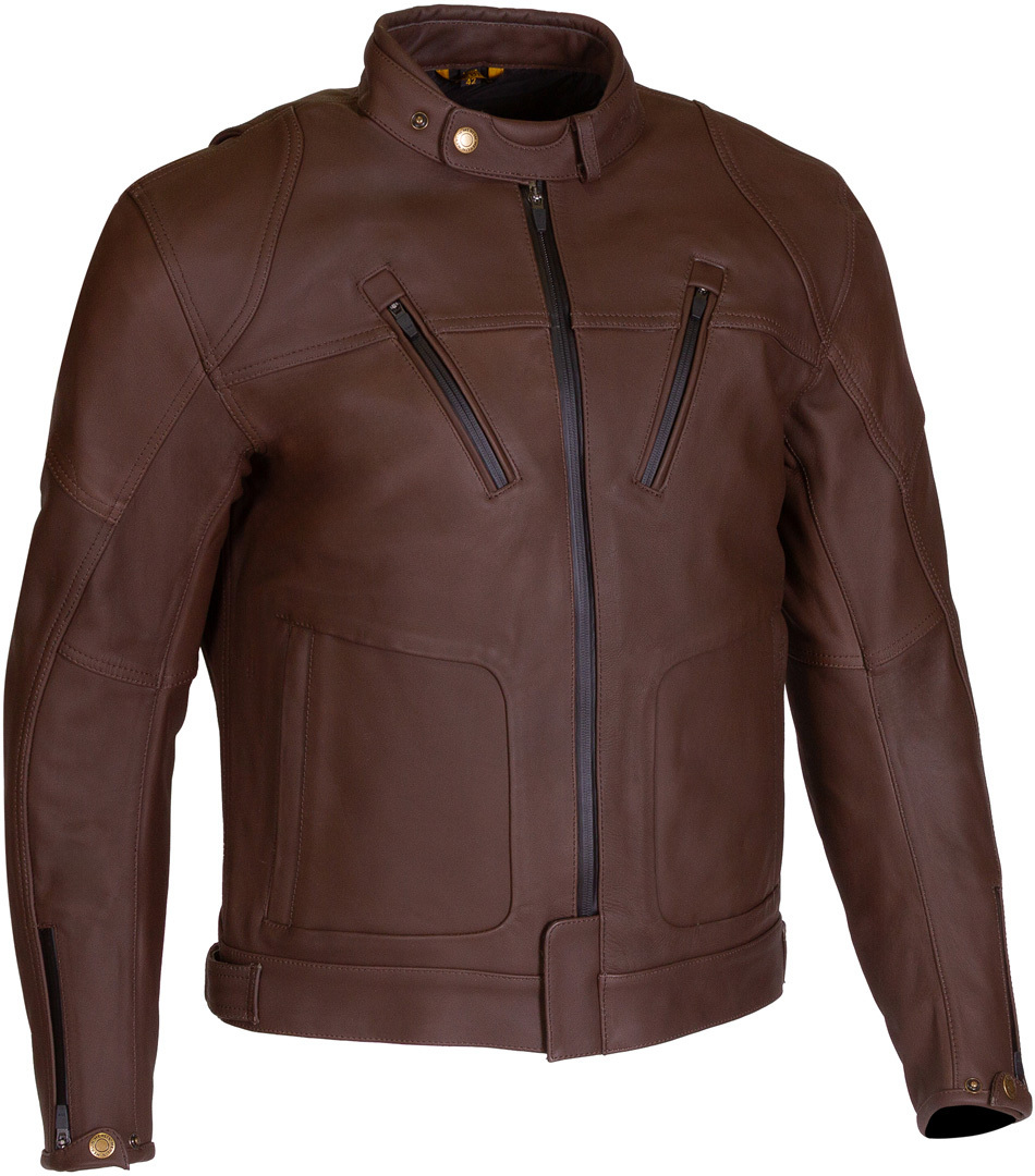 Merlin Gable II waterproof Motorcycle Leather Jacket brown 44 Figure 2