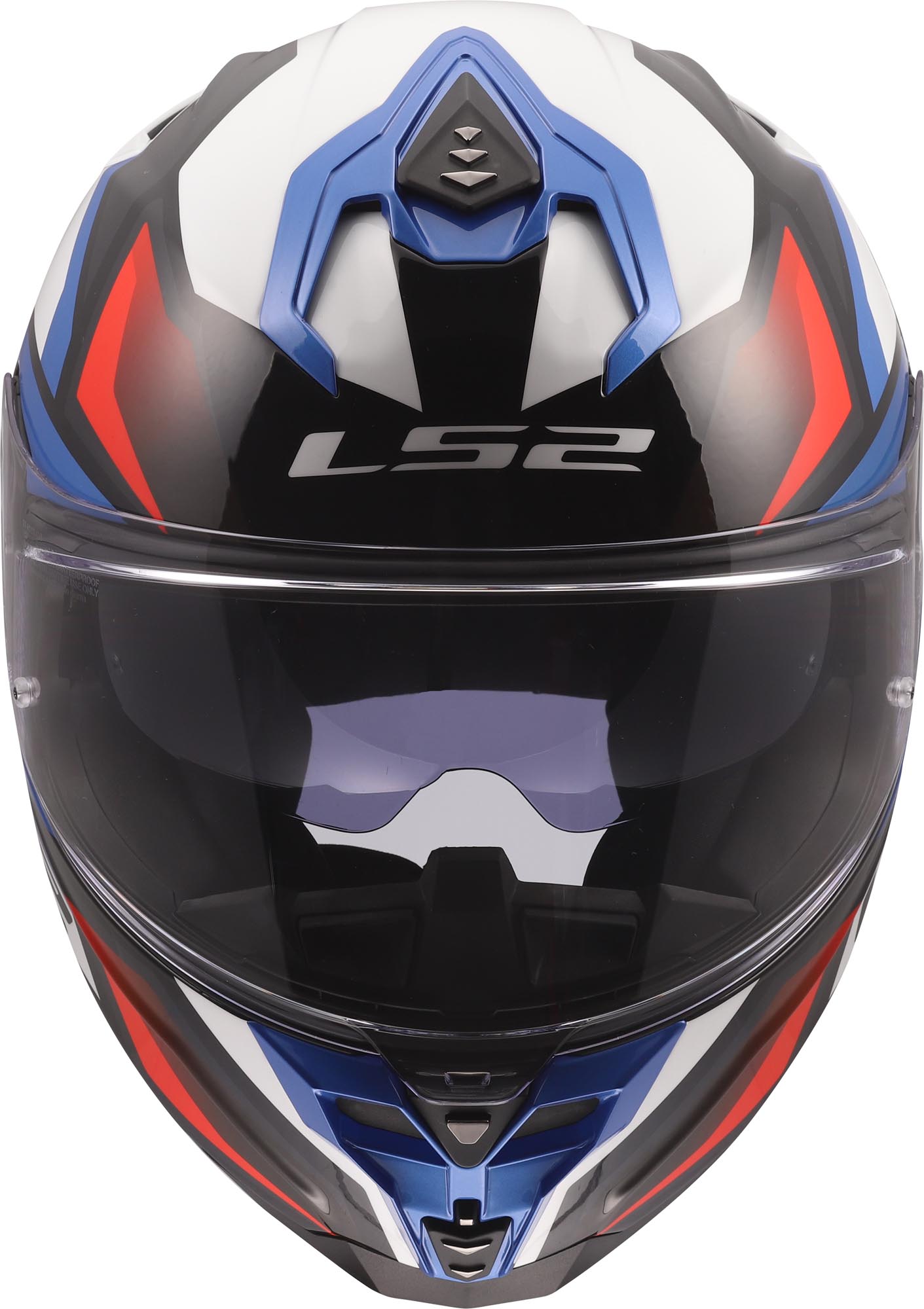 LS2 FF817 Challenger II Viper Casco blanco/azul/rojo XXS (51/52) Figura 9