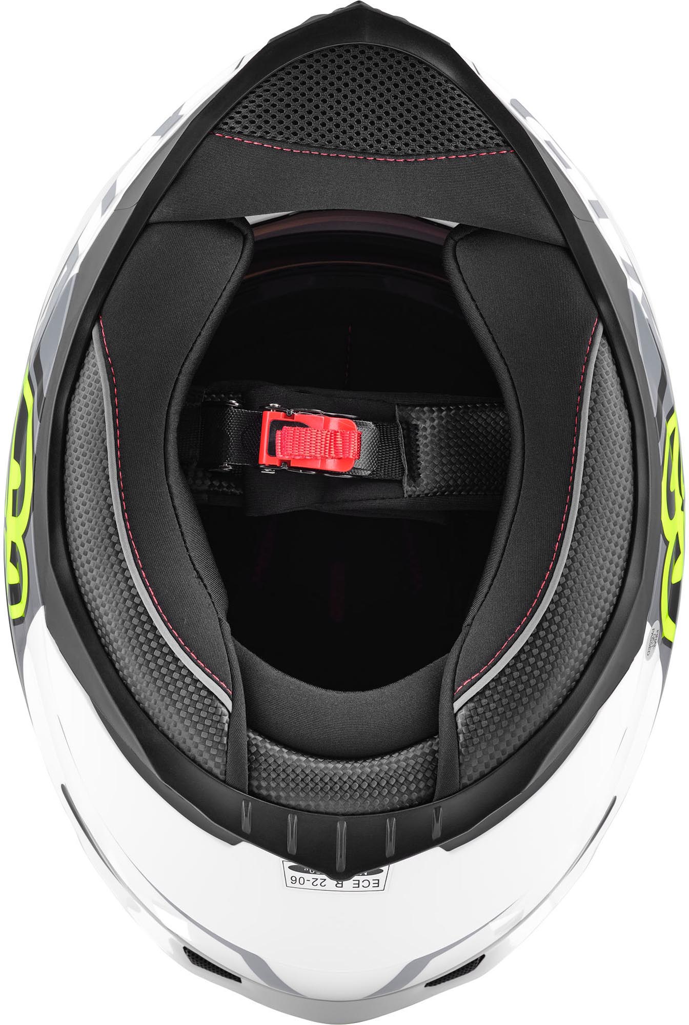 Berik FF869 Arok Casque Blanc/Noir/Jaune 2XL Figure 7