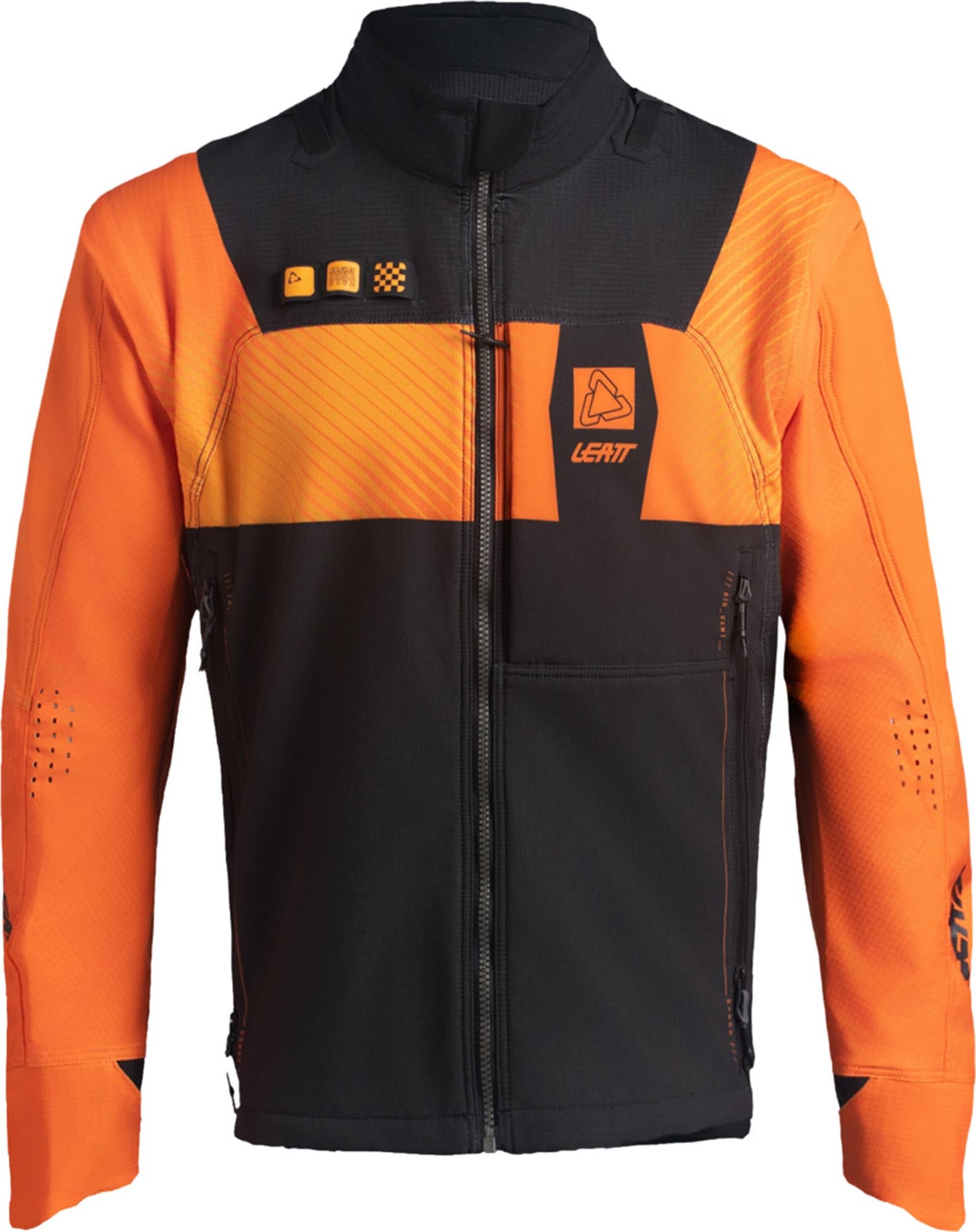 Leatt Moto 4.5 Enduro Motocross Jacket orange L Figure 1