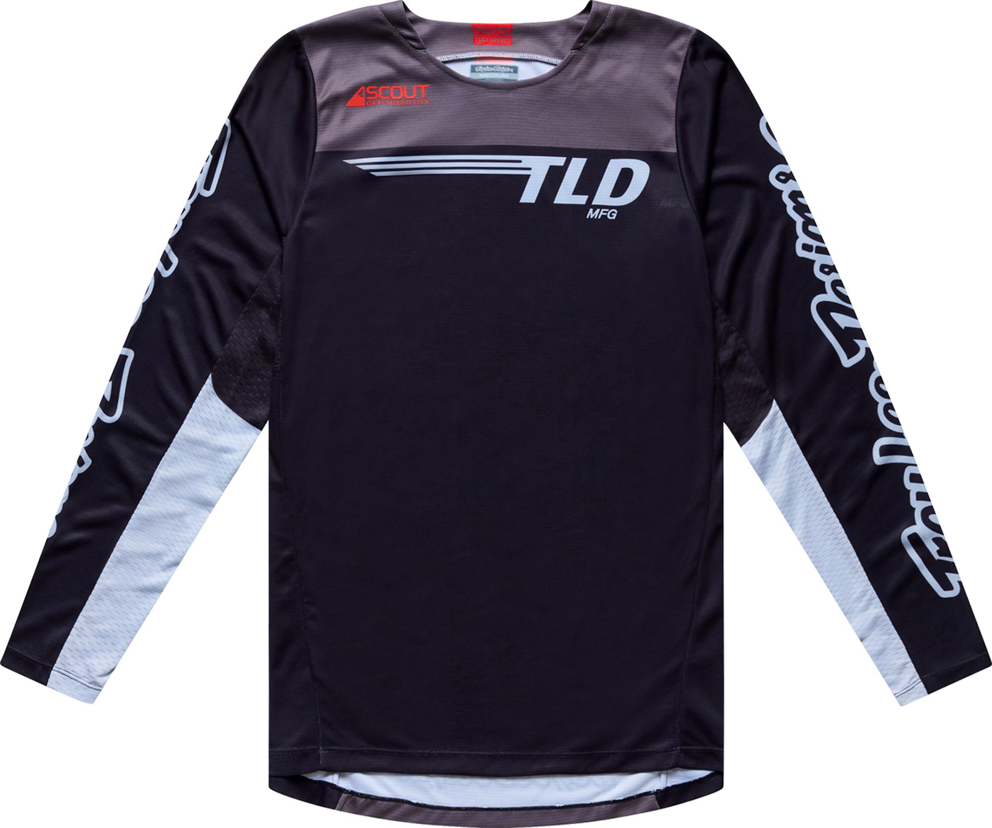 Troy Lee Designs Scout GP Pro Winged Motocrosstrøje Sort XL Figur 1