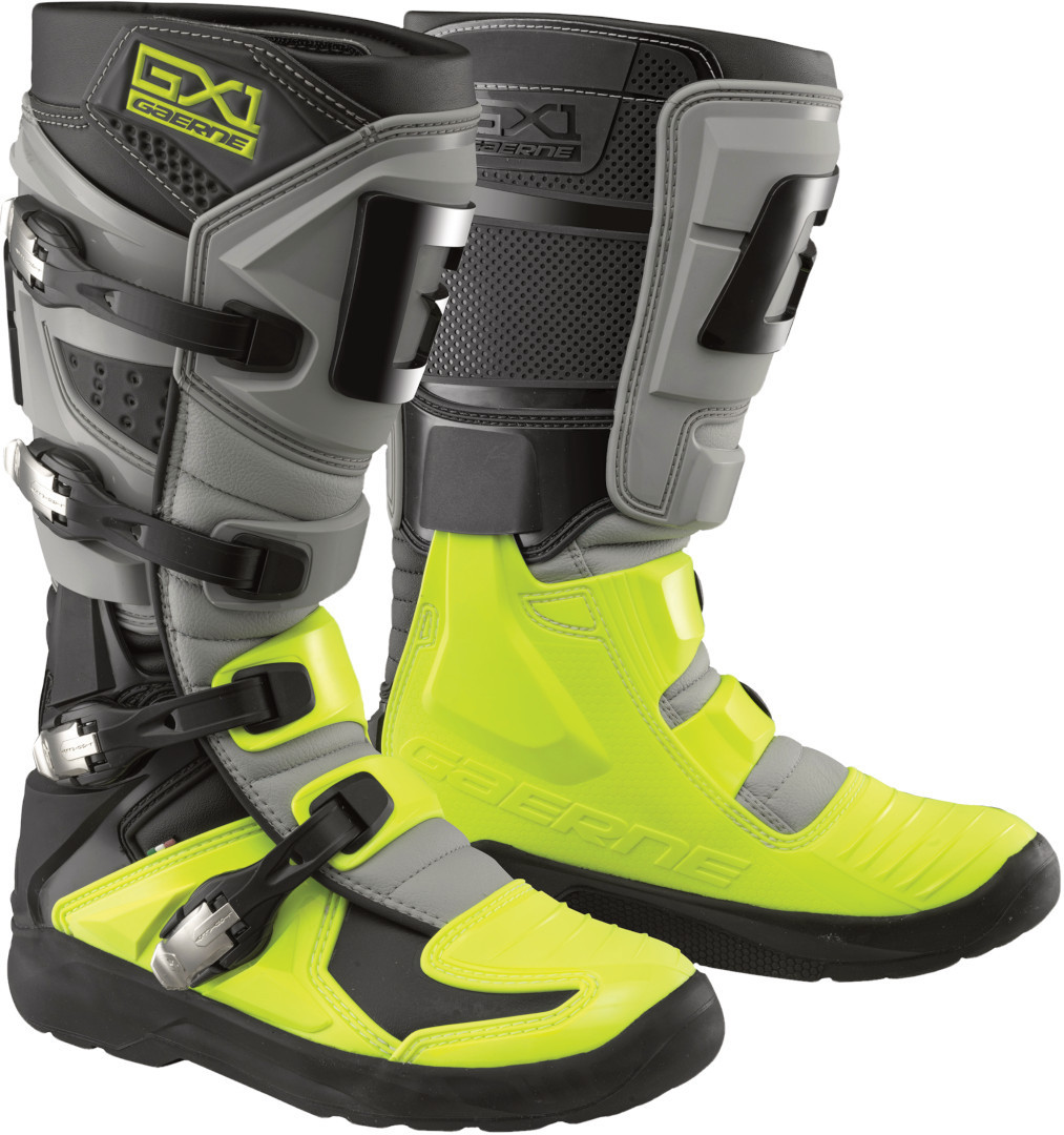 Gaerne GX-1 Evo 2020 Cizme de motocross negru/gri/galben 39 Figura 1