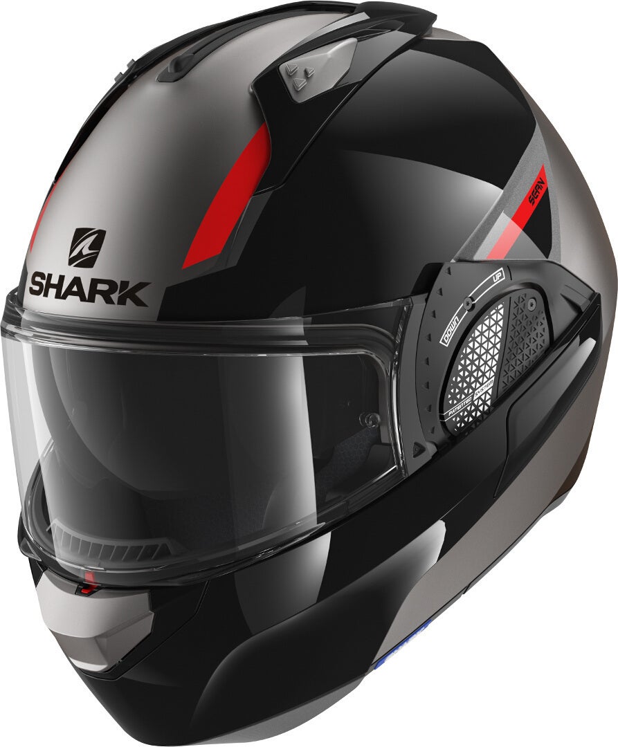 Shark Evo-GT Sean Přilba Antracit/Černá M (57/58) Obrázek 1