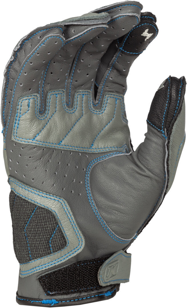 Klim Induction Mănuși de motocicletă Gri/Albastru 2XL Figura 2