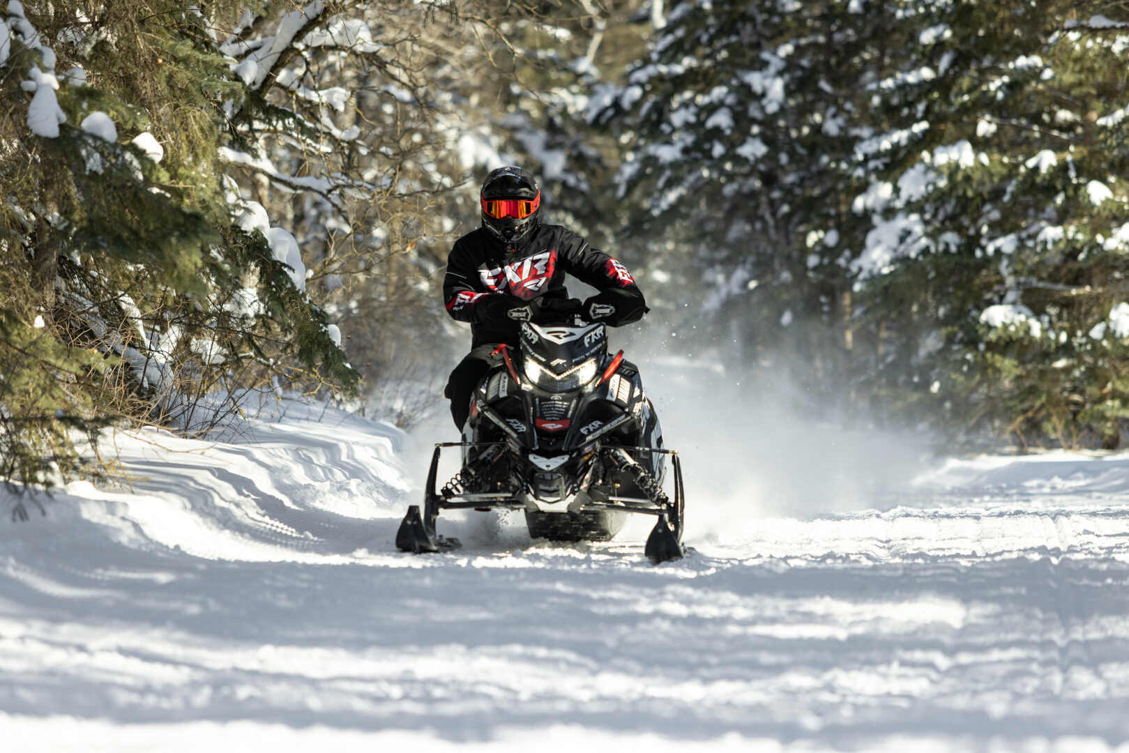 FXR Fuel 2023 Snowmobile Jacket black/red/white XL Figure 3