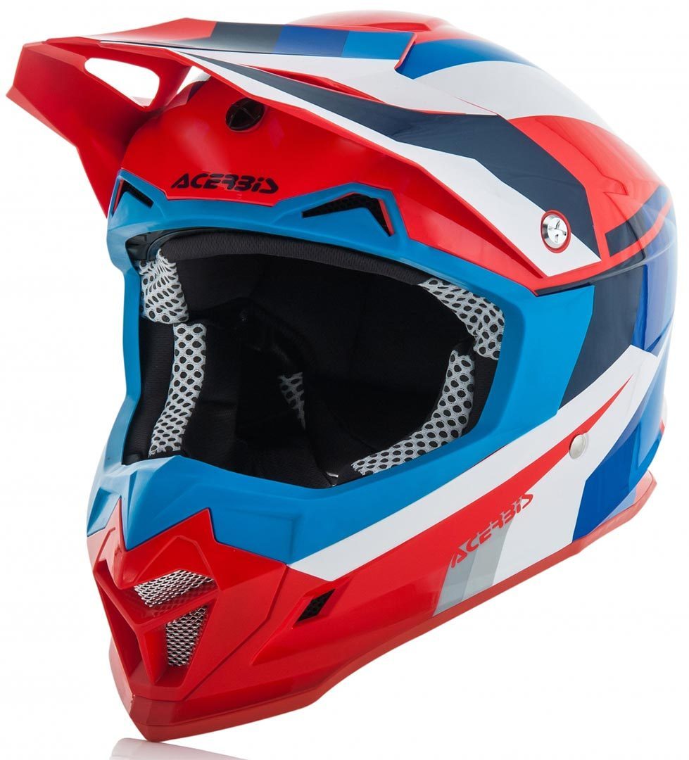 Acerbis Profile 4 Casco Motocross blu/rosso XL (61/62) Figura 1