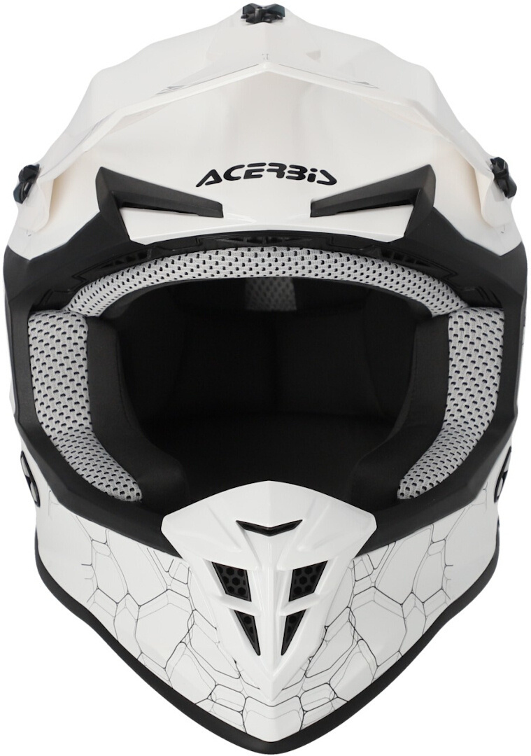 Acerbis Linear Solid 2024 Casco de motocross Blanco L (59/60) Figura 6