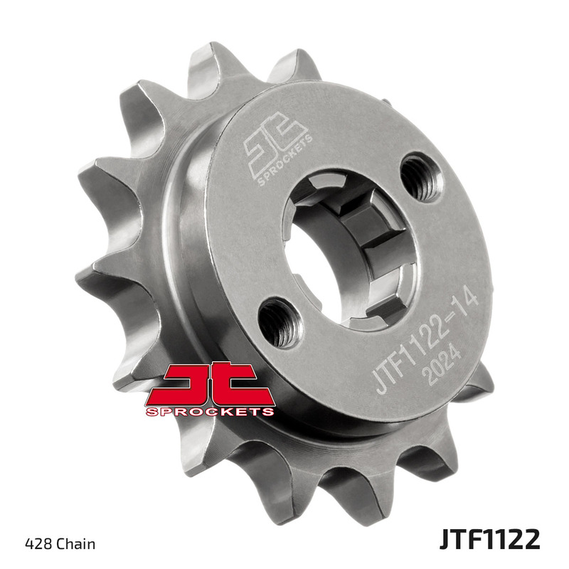 JT-DRIVHJUL Framdrev Standard i stål 1122 - 428 Figur 2