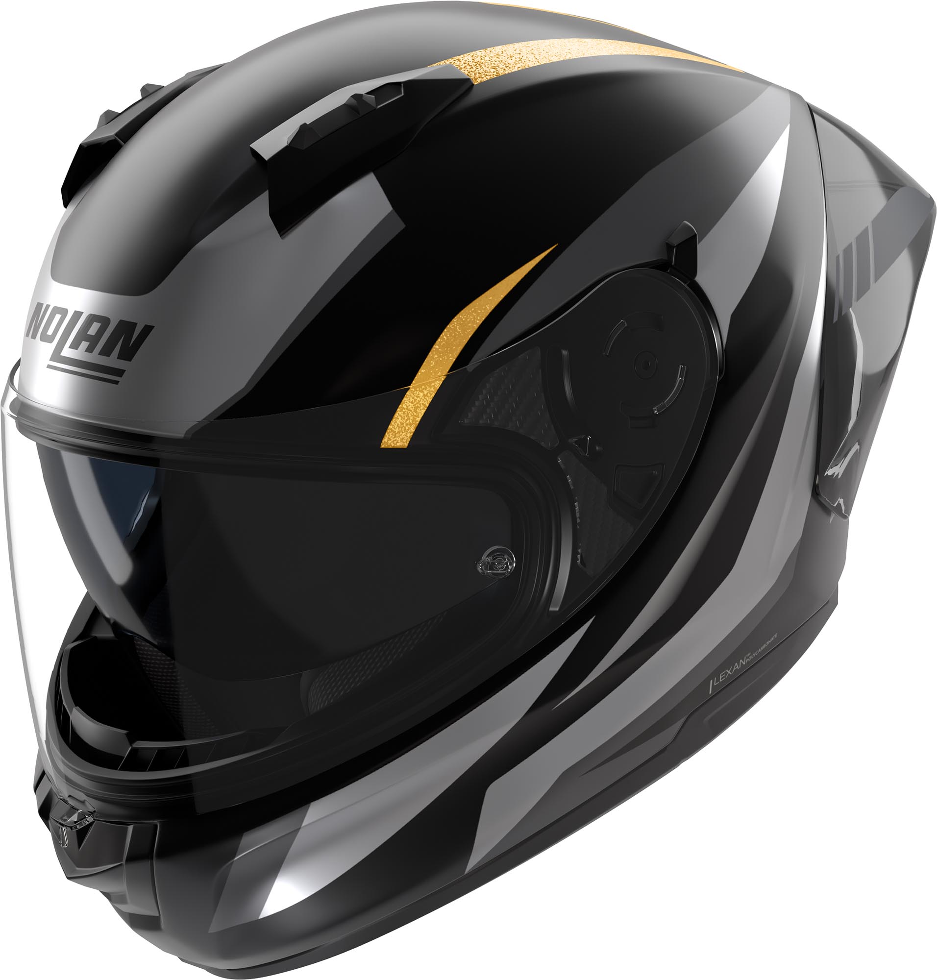 Nolan N60-6 Sport Lesmo Helm schwarz/grau S (56) Abbildung 1