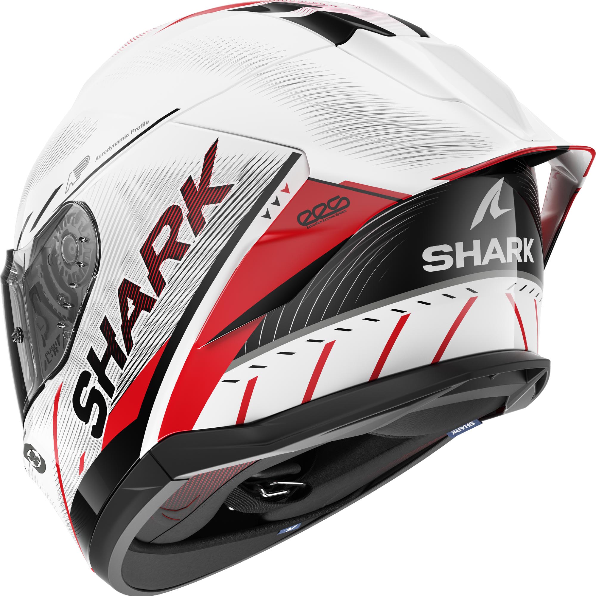Shark Skwal Cup Speed Tech Шлем белый/красный/чёрный XL (61/62) Рисунок 2
