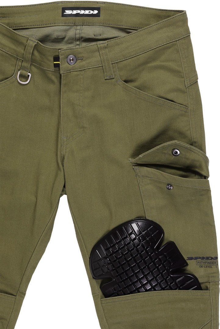 Spidi TexTech Pathfinder Cargo Pantalon textile moto Vert militaire 36 Figure 3